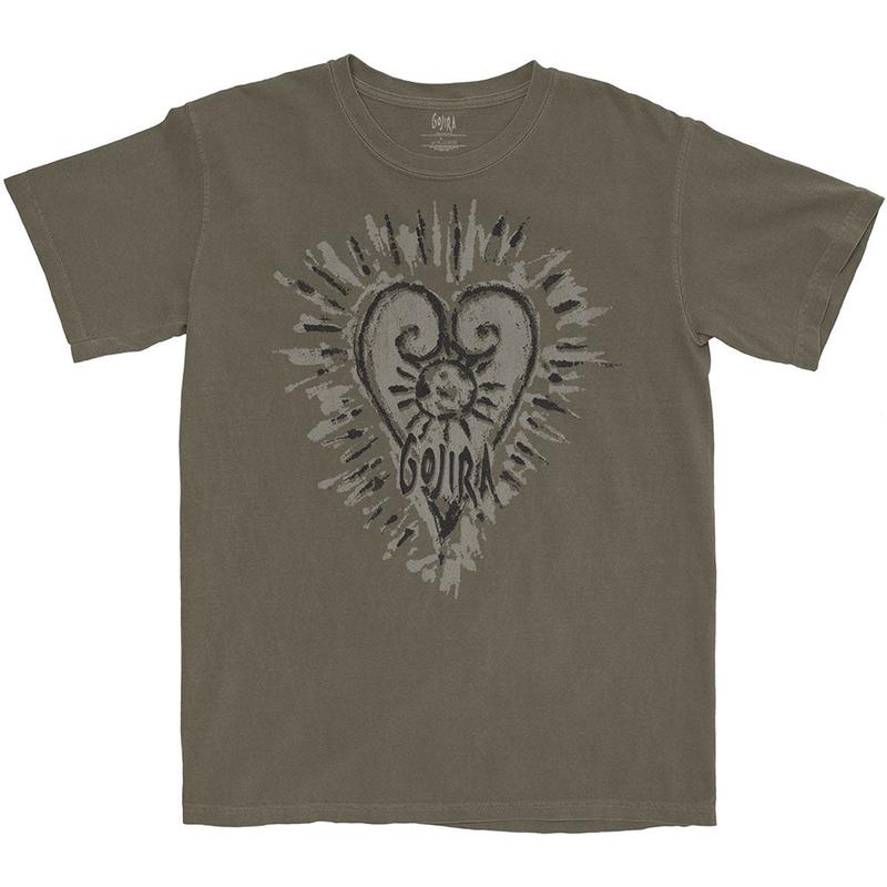 Gojira \"Fortitude Heart\" (tshirt, small)