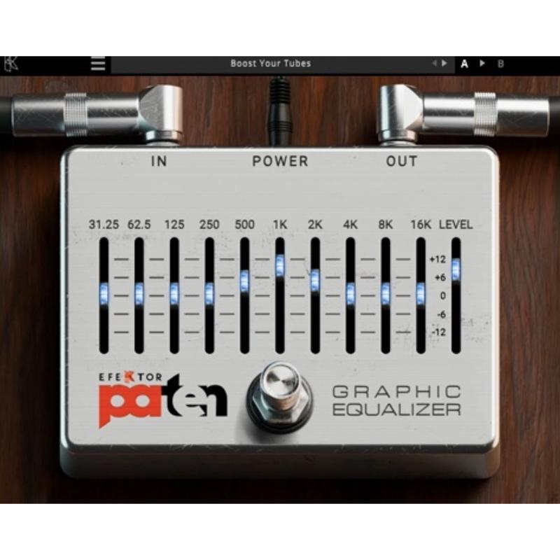 Kuassa Efektor Paten Graphic Equalizer